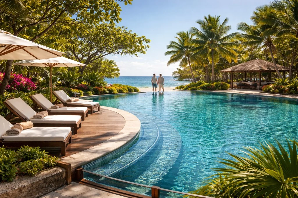 Reef Resort Seychelles landscape visual