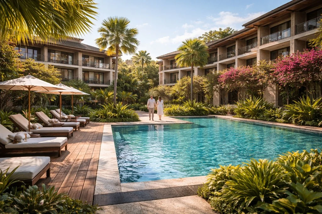 Reef Resort Seychelles landscape visual