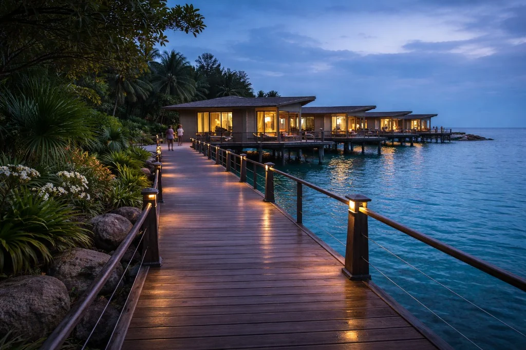 Reef Resort Seychelles landscape visual