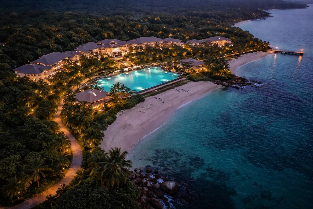 Reef Resort Seychelles landscape visual