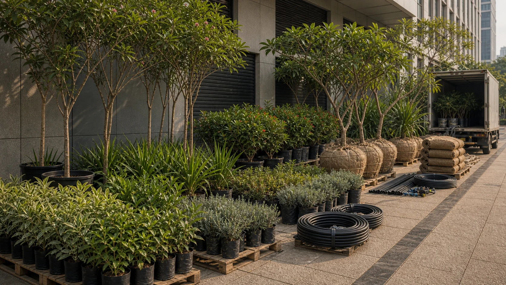 City Hyderabad Logistics 2 Landscape Visual