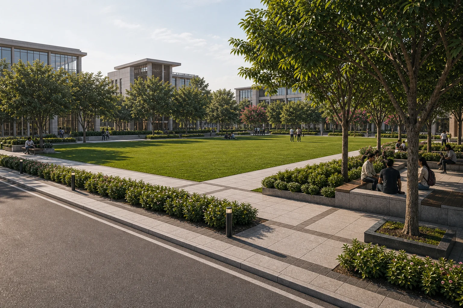 Institutional green court